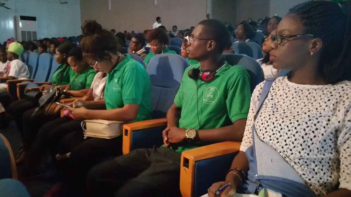 riseupni's tweet photo. Representatives of #UPIB at the 1st Edition of #RUNI #NigeriaOfMyDream https://t.co/o5sXxIIULX