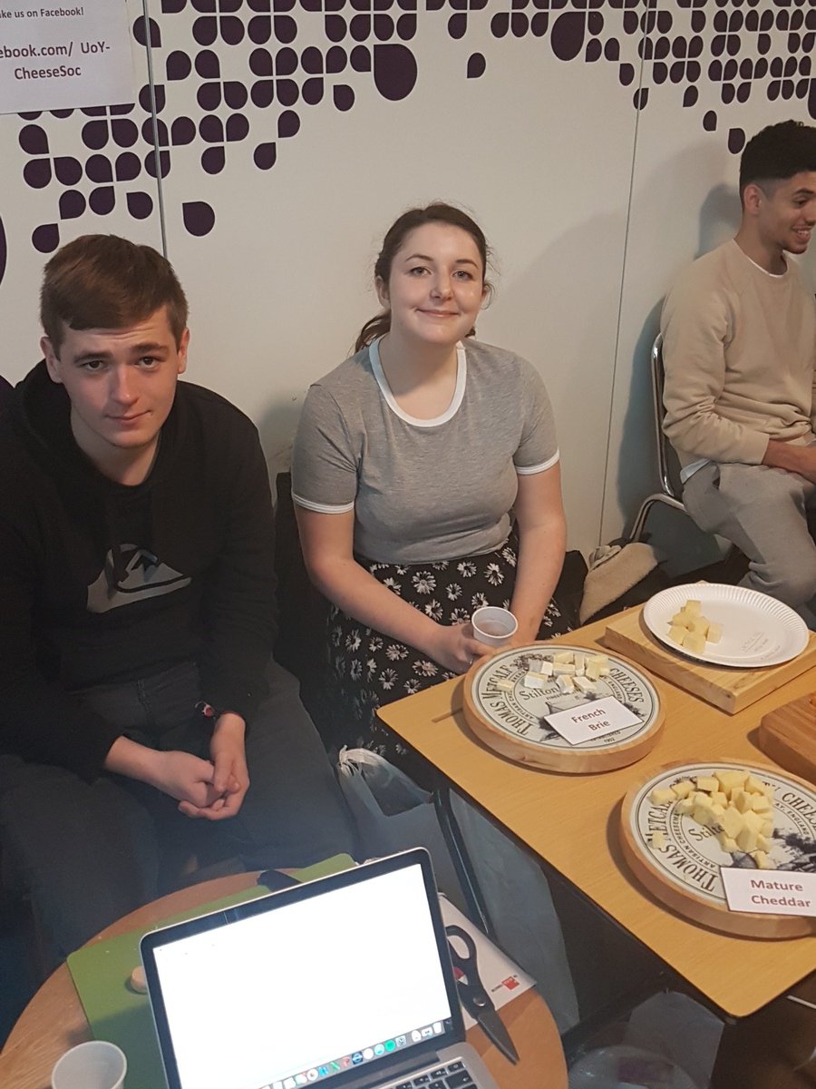 UoY_CheeseSoc's tweet photo. Grate day for CheeseSoc at @yorkunisu Freshers' Fair! Thanks to everyone who signed up! https://t.co/VKCkbFGNpB