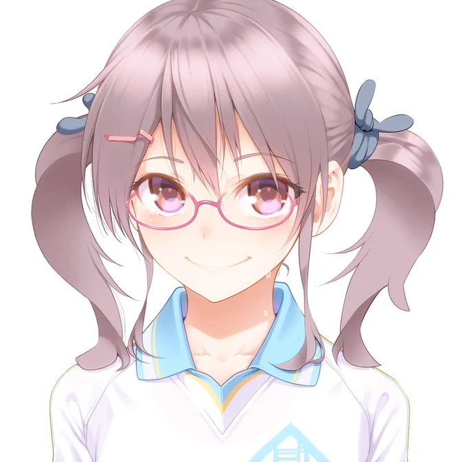 今日はメガネの日らしいのでうちの看板娘ちゃんを。 #眼鏡の日 #メガネの日 