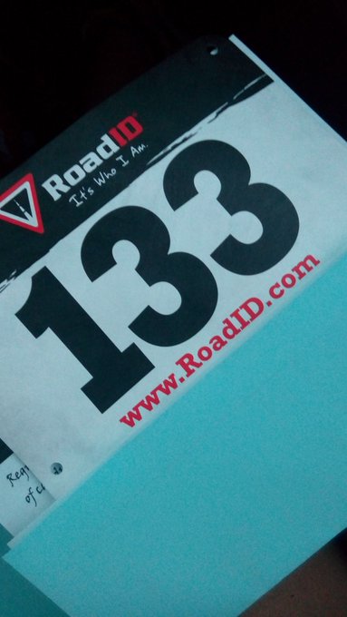 Checked in and ready to pin it on...  Gotta say it looks like a winning number to me.  Don't know age<a href="/tag/proudparentsoftwouscstudents"class="tags"><span>#proudparentsoftwouscstudents</span></a>