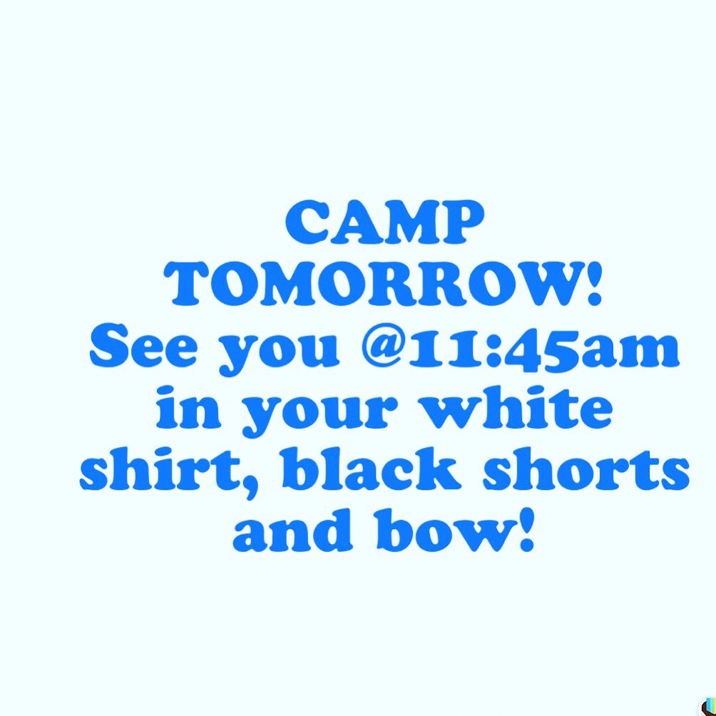 Don't forget water, extra bows and your homecoming poster/markers