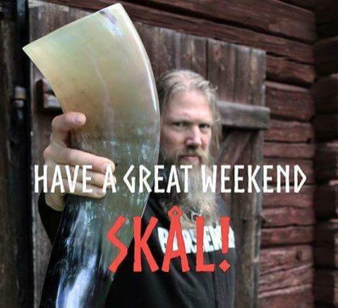 arienmaia's tweet photo. Happy weekend Viking clan! 🍻 https://t.co/xDivL5ikAf