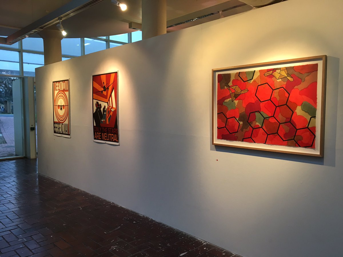 Katy_KBAM's tweet photo. #posterart @ANUSchoolofArt #machinations #katymutton #militaryaviation #drones #CBRarts #canberraexhibitions #screenprints #inkdrawing https://t.co/jiPK2FJ0dT