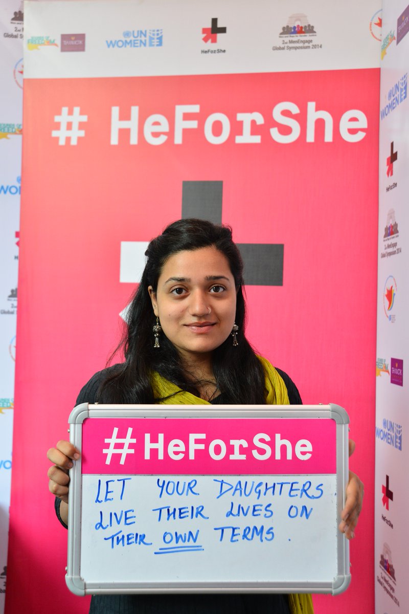 unwomenindia's tweet photo. Its been 2yrs since #HeForShe started! Big shout out to all our champions for taking action to create a gender equal world #TwoYearsOfimpact https://t.co/ZfRTJUHxFU