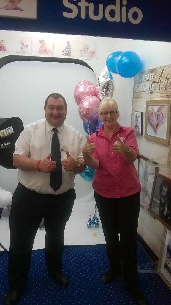 Mrsj44Helen's tweet image. Happy Store Manager on Relaunch in Merthyr