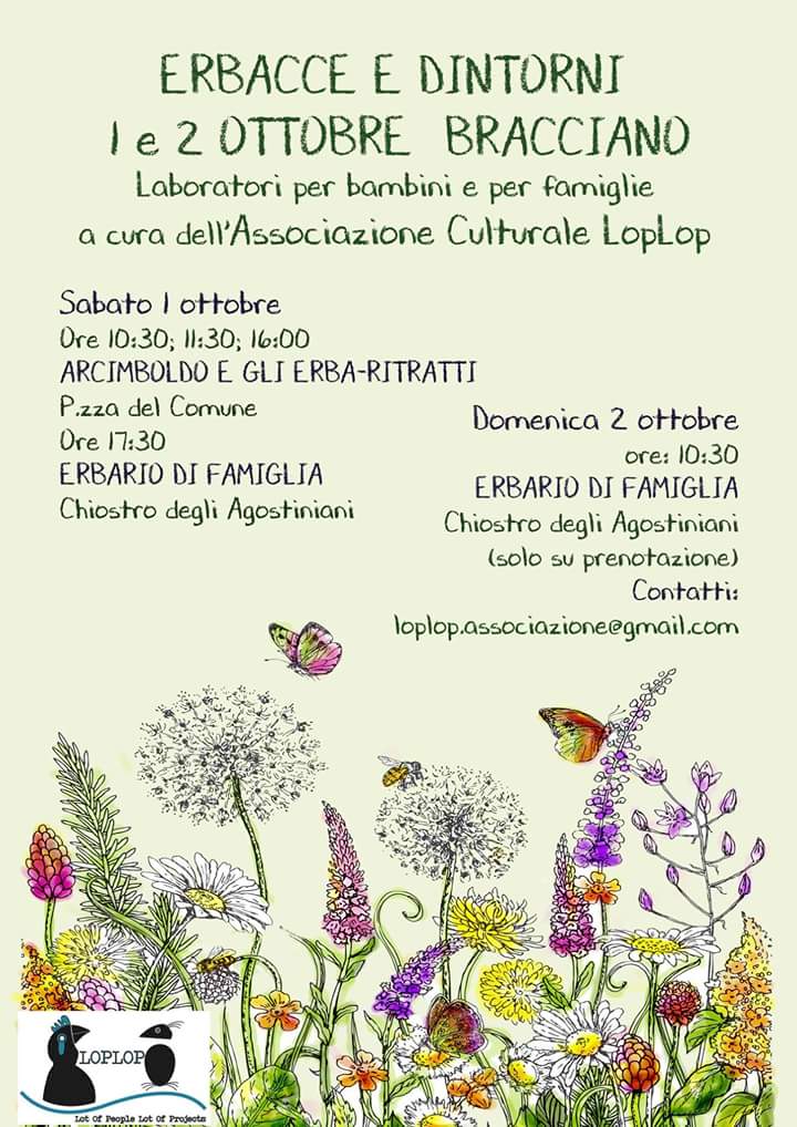 A #bracciano un #weekend tra #erbacceedintorni!