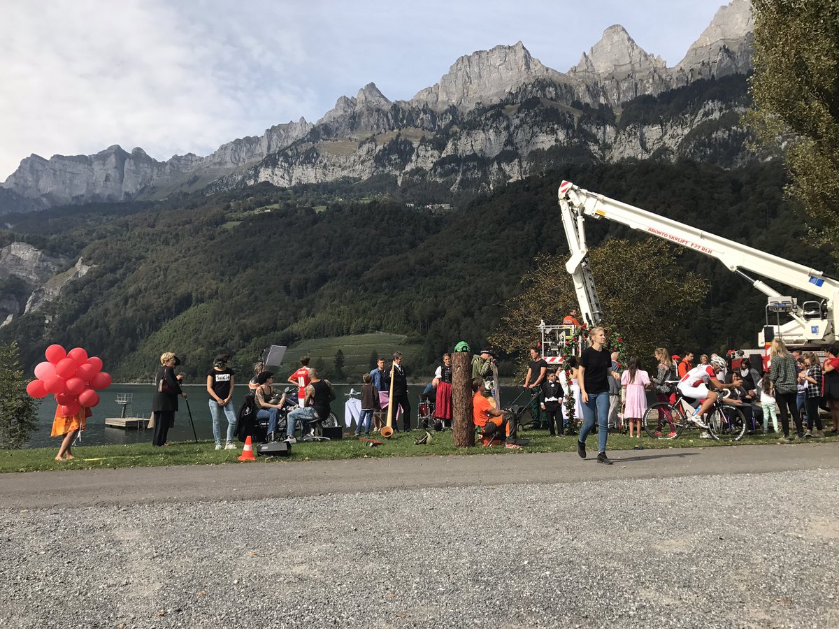 Unsere Pfadikids werden noch berühmt! 💪🏻 Am Set vom #SRFbideLüüt-Dreh
