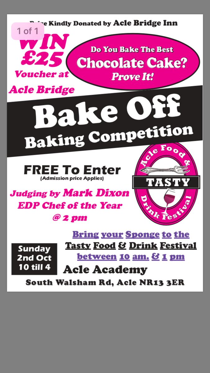 Well that's my choc cake baked for <a href="/AcleTastyFest/">Suzanne Webb</a> tomorrow, now prepare decoration <a href="/Mark_KingsArms/">Mark Dixon</a> @FeastNorfolk <a href="/NorfolkMagazine/">Norfolk Magazine</a> <a href="/GYMercury/">Great Yarmouth Mercury</a>