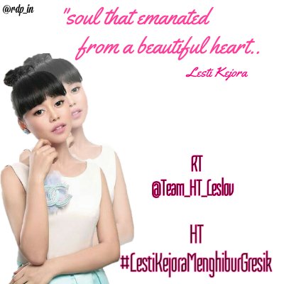 #LestiKejoraMenghiburGresik retweet yee klo g pingin sengsara 😇
<a href="/Lesti_Jenong_DA/">Lestykejora</a> 
<a href="/Team_HT_Leslove/">Official_Lestilovers</a>