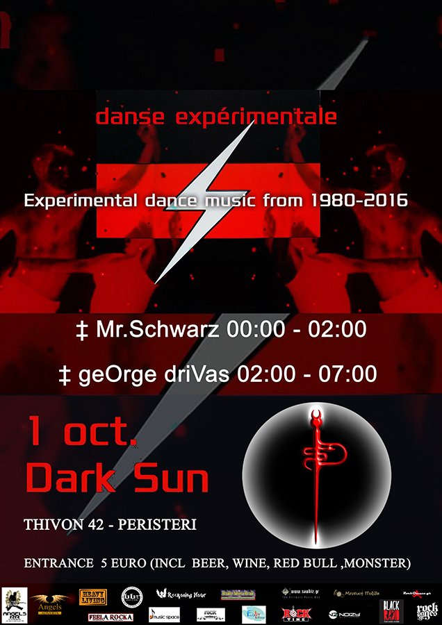 rockattitudegr's tweet image. Today, electronic experimental dance music from 1980 until now @ Dark Sun Club #bbr #bbrweb