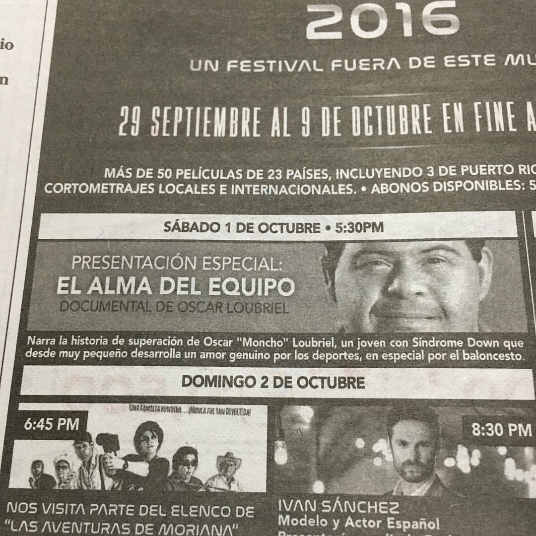 monchovaqueros's tweet photo. HOY se presenta el documental El Alma del Equipo a las 5:30pm en el Fine Arts de Miramar. 

Moncho va a estar firmando autógrafos. #rt https://t.co/7nIKCFeHym