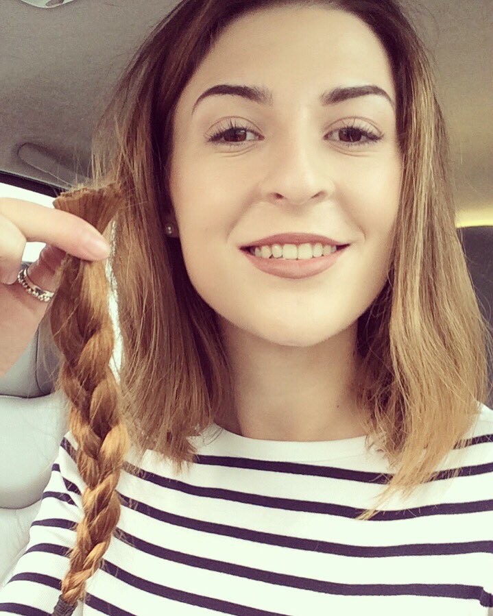 lulurtx's tweet photo. It happened! My hair for another princess. ๐ธ๐ป @LPTrustUK thank you @BlushesHair #BlushesFeeling & all for a good cause โค๏ธโจ #misscheltenham https://t.co/zVB4iVKRzj
