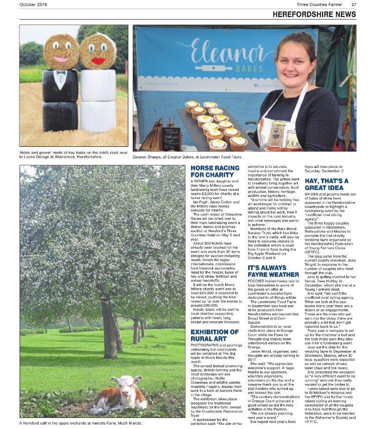 hollie_farms's tweet photo. Check out page 27 of this months @3CFarmer for info on my photography exhibition at this years @TheBigAppleHfd https://t.co/v65mDXog9V https://t.co/Omew1p0LIz