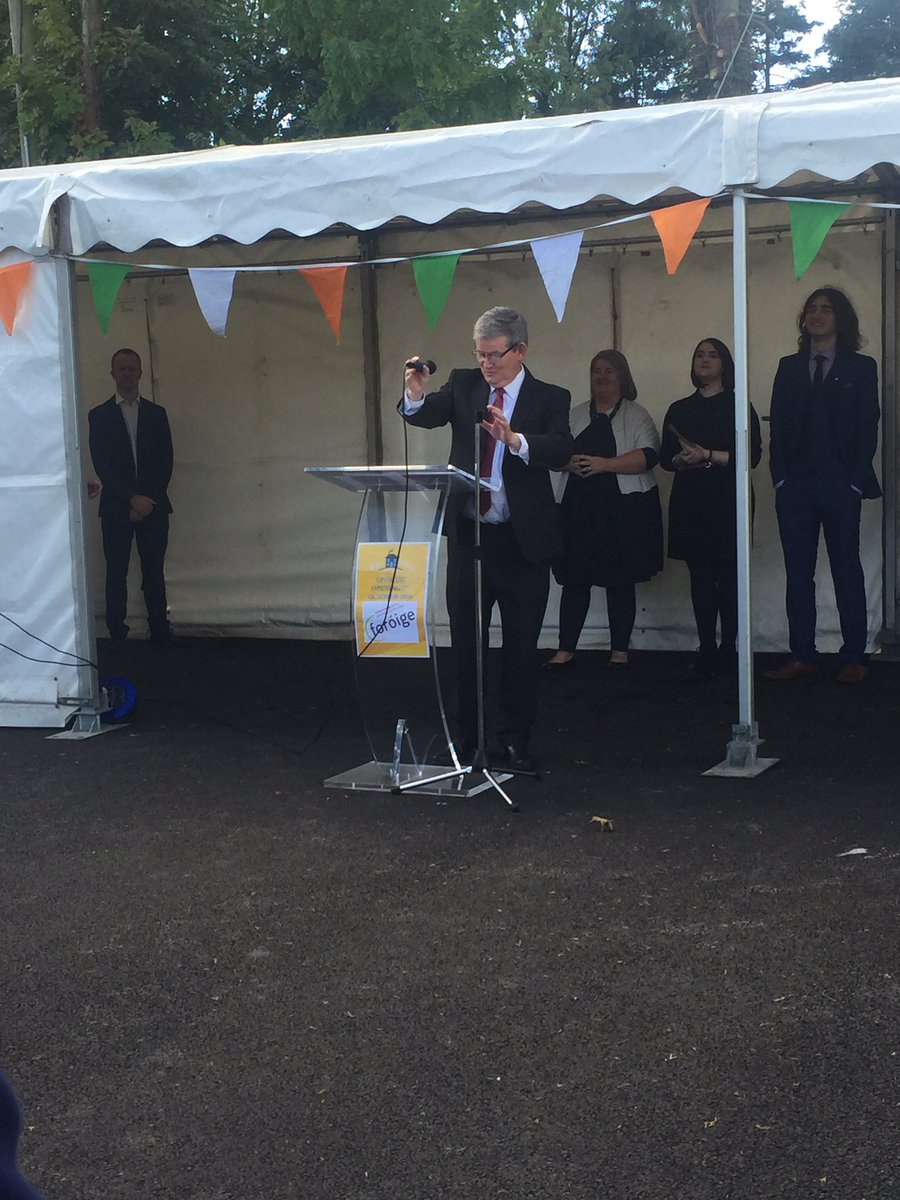 TheAtticHouse's tweet photo. Our CEO @SeanCampbellCEO  addressing the crowd at the Official opening of the Attic House https://t.co/QgJOdeWuOr