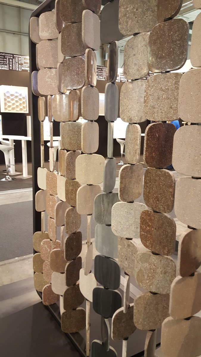 _CaprioL's tweet photo. Amazing partition made by Euro Porfidi srl and presented at @Marmomacc - YES With Stone You Can https://t.co/B2yfSSeI3R