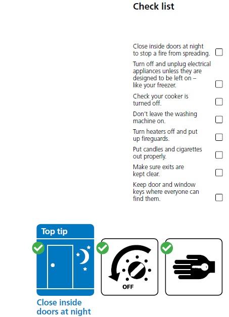 SuffolkFire's tweet photo. You are more at risk from a fire when asleep. It’s a good idea to check your home before you go to bed #SafeHome16 https://t.co/0DLhAzxOTJ