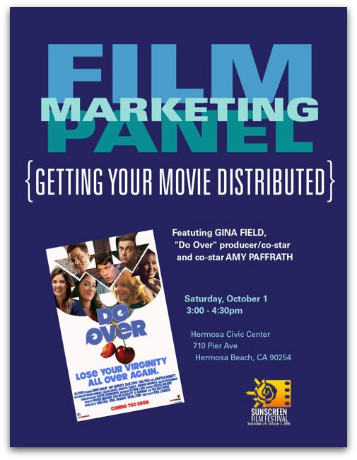 Film Mktg Panel <a href="/SunscreenFF/">Sunscreen Film Fest</a> 2day 3-4:30p sw/ <a href="/doadoover/">doover</a> Film Prod./star <a href="/GinaField/">Gina Field</a> IPR's <a href="/moniquemoss/">Monique Moss</a> <a href="/TerriApple/">Terri Apple</a>