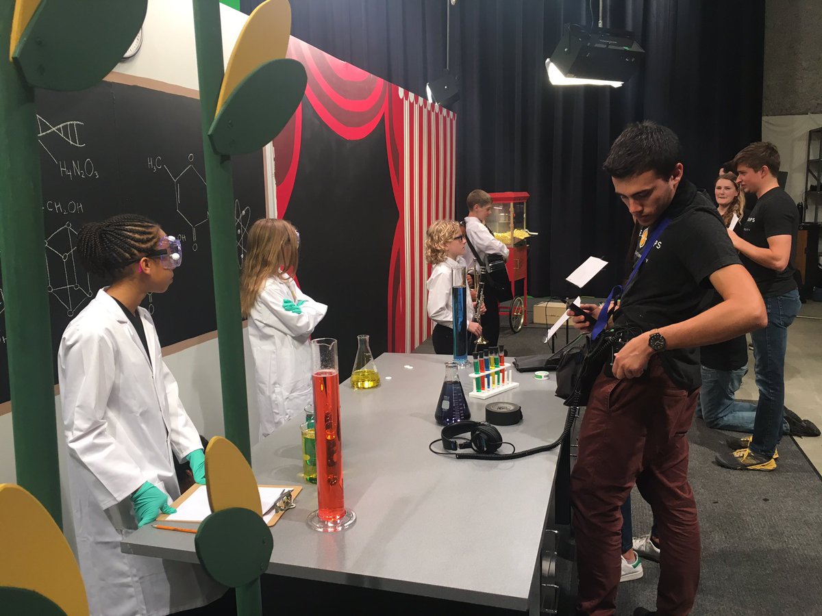 BSUFieldTrips's tweet photo. We're creating the cold open for the #bsufieldtrips live show! https://t.co/SgRLLUlKnh