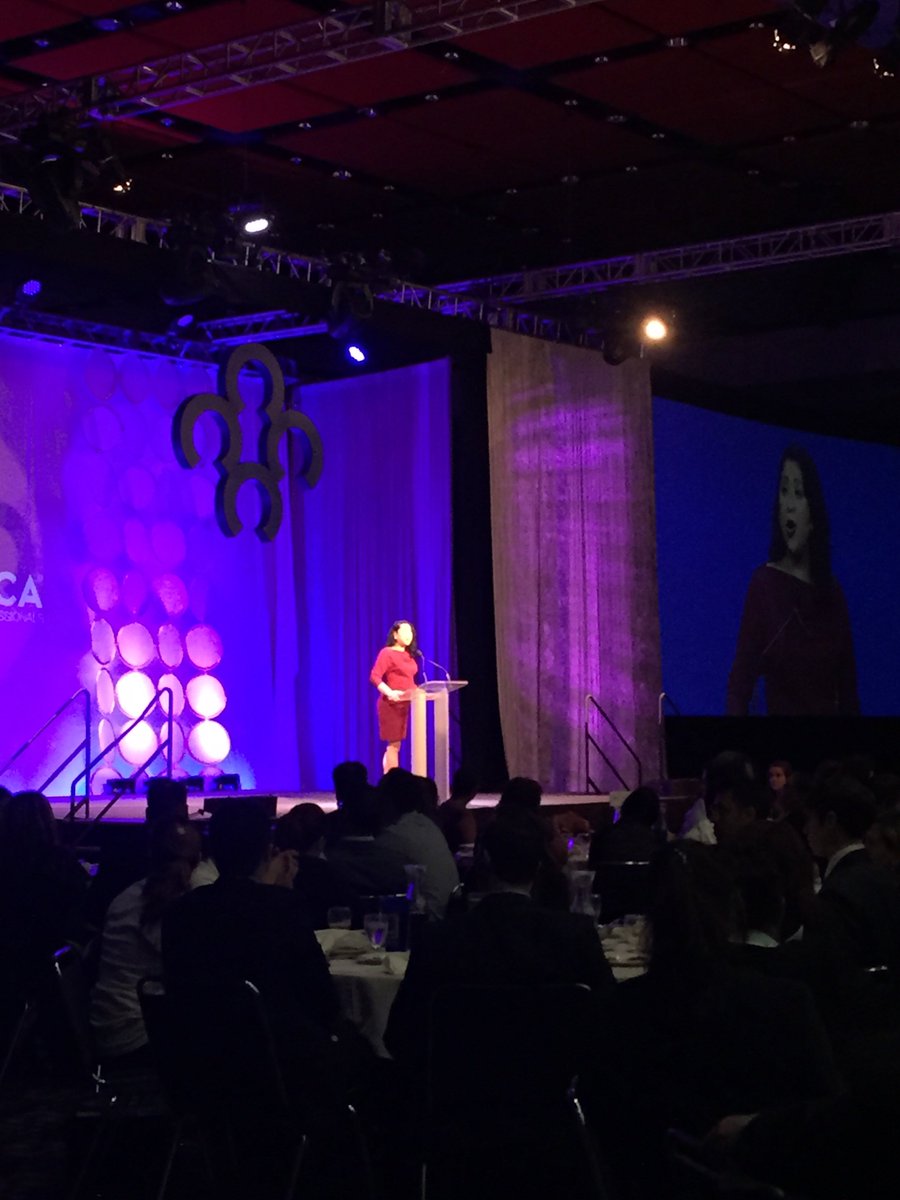Prospanica's tweet photo. βWe must be strong when adversary hits us.β - Dr. Laura Murillo President and CEO of the Houston Hispanic Chamber of Commerce. #ProCCX https://t.co/S0r82lHpX7