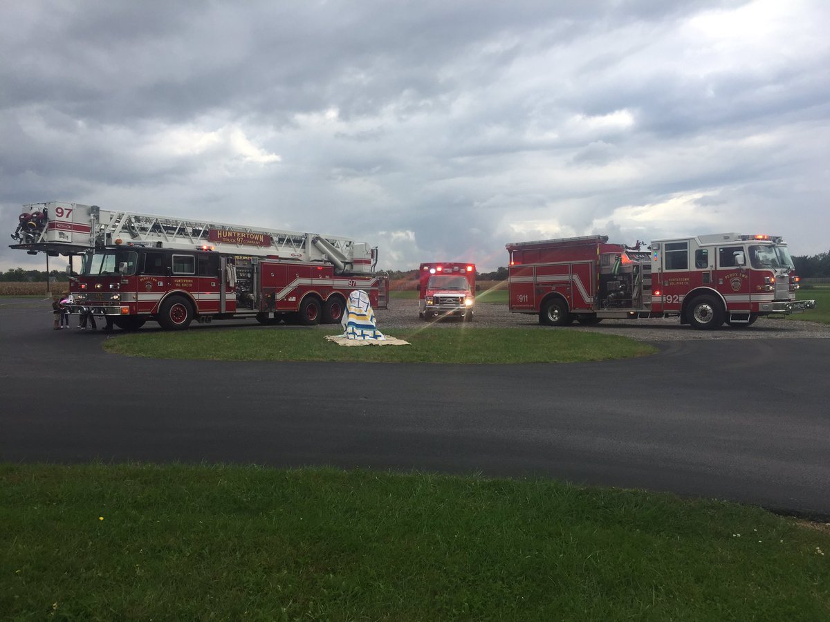 NWFireDistrict's tweet image. Crews standing by for the arrival of the #Indiana200 torch #AllenCo200 #hoosierpride