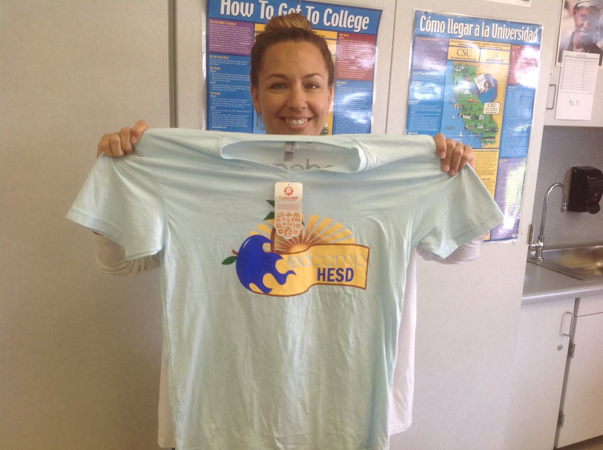 MCheresnowsky's tweet photo. Thanks to all the #hesdedcamp sponsors for the awesome swag! #greenjhs #hesdpride https://t.co/zD2Srsgk0j