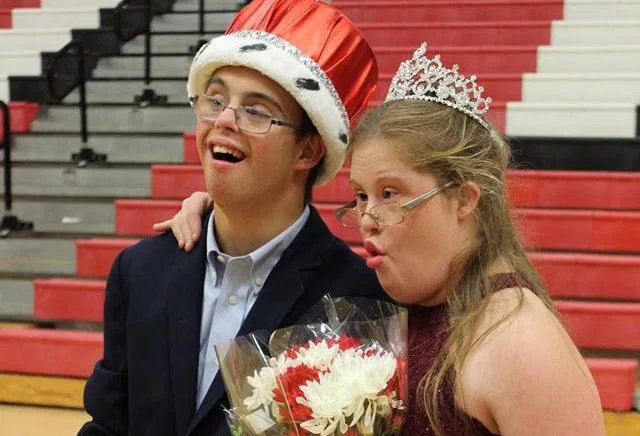 Students with Down Syndrome named Homecoming King, Queen at Barrington High School