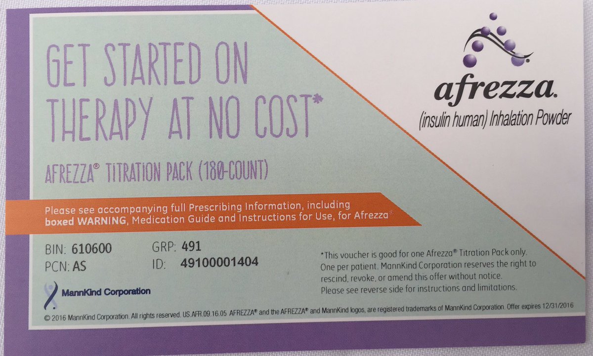 AerinGrayce's tweet photo. Want to try #Afrezza? Get a coupon for a free 2 month supply. #lifechanging #fastacting #noneedles #inhaleyourinsulin #TypeWon #TCOYD https://t.co/jUdc6hqHEA