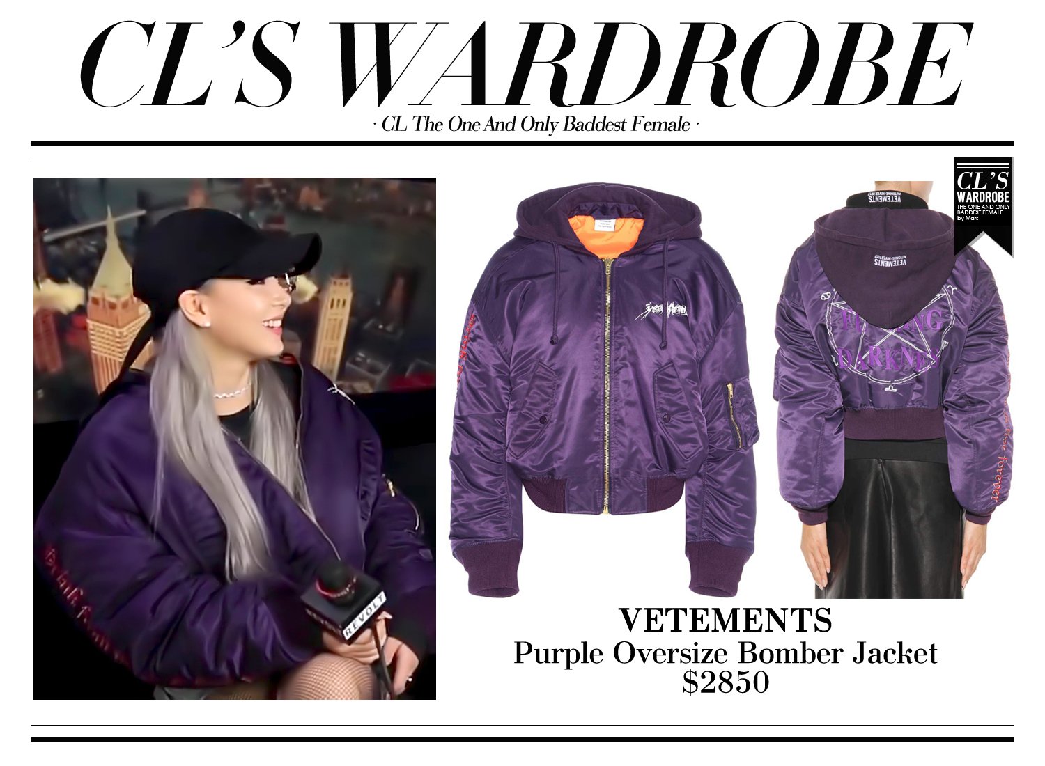 CL'S WARDROBE on X: