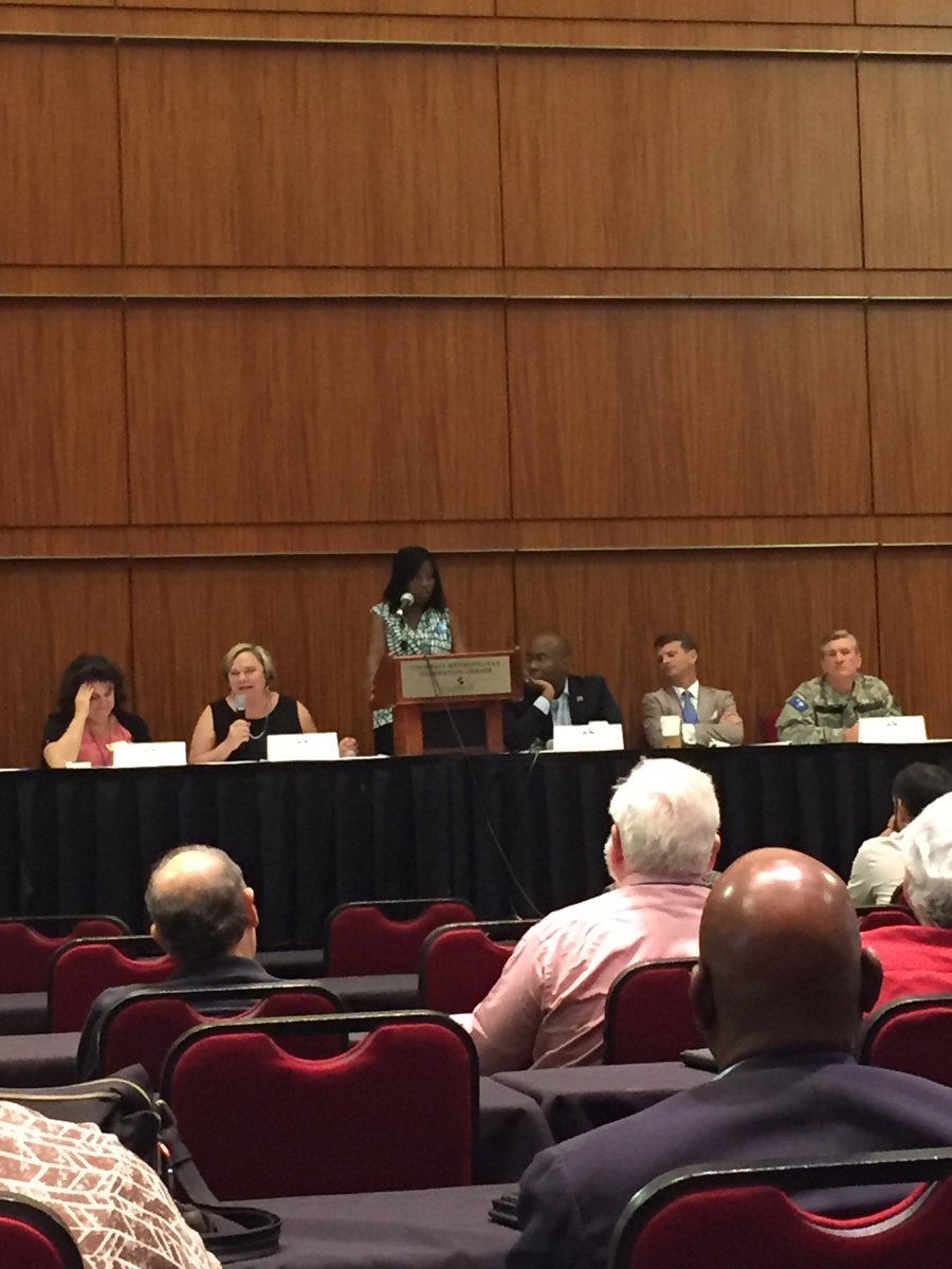 lp_scdp's tweet photo. Panel discussion on the school to prison pipeline. John Spratt Issues Conference https://t.co/owOREbgtMu