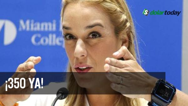 DolarToday's tweet image. [VIDEO] Polémicas declaraciones de Lilian Tintori: “Le exijo a la MUD que si nos v... -►  goo.gl/NVhLWe