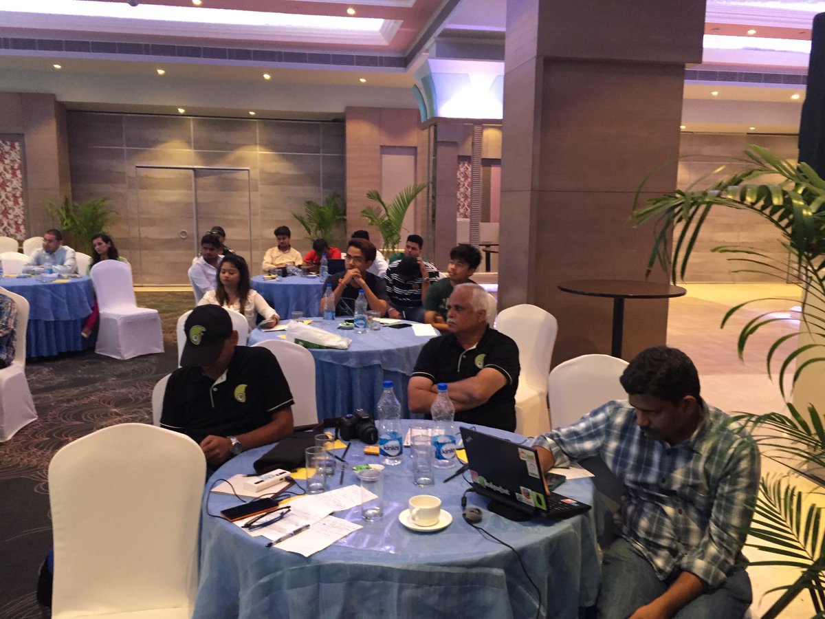 fuelproject's tweet photo. @karunakarg at FUEL GILT Conference 2016 #fuelgilt https://t.co/fwWVjMKfAu