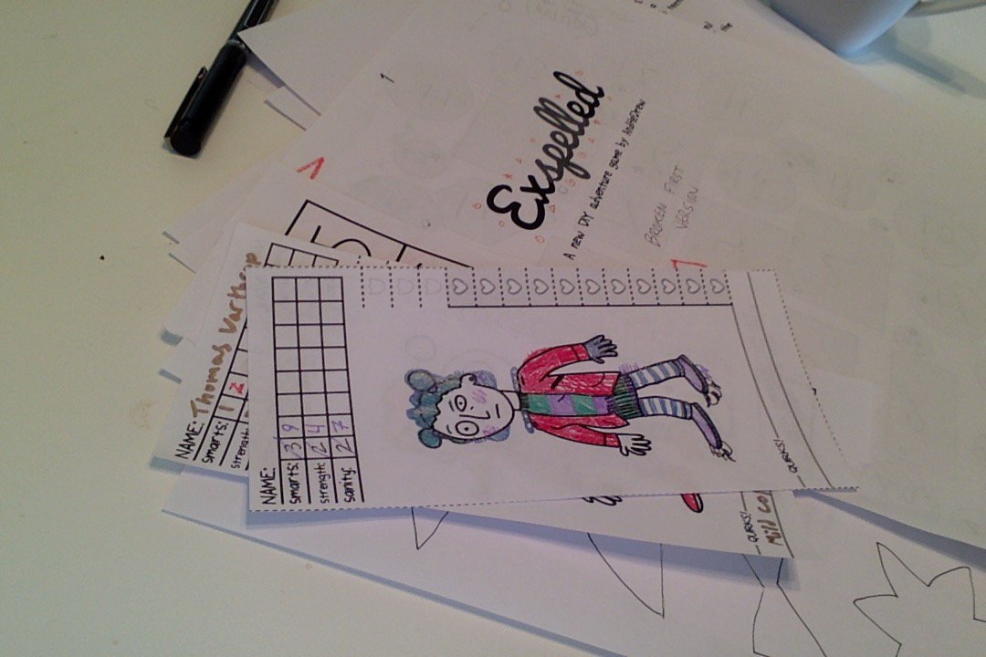 AndHeGames's tweet photo. #SaturdayMorning Game design. #ExSpelled https://t.co/ZQGeQTmktm