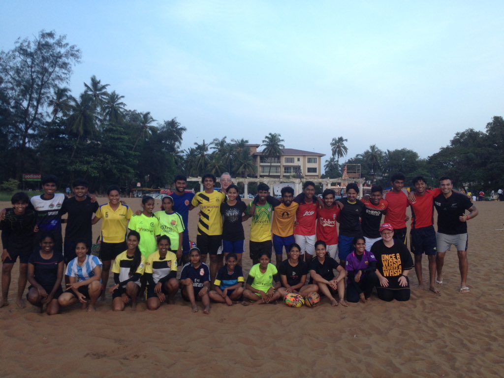GoaRugby's tweet photo. Women's & Men's Goa Team Session 2 #Nationals2016 #GoaAmche3 @trf_india @intltouchorg https://t.co/czssXhM81U
