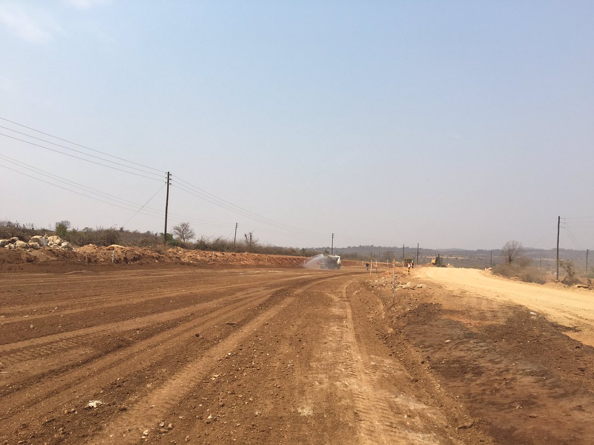RoadsAgency's tweet photo. #RAL@WORK: Stabilization works at road #D3602 from Babangu to Maphalle, Mopani DM https://t.co/iJCgHo9VCc