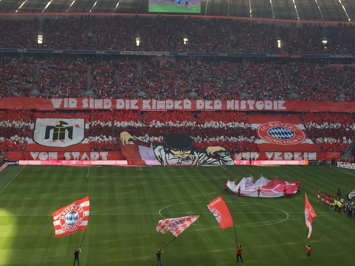 FCBWorldWide's tweet photo. We are the children of history: of Munich and FC Bayern https://t.co/RhvWKKbLf9