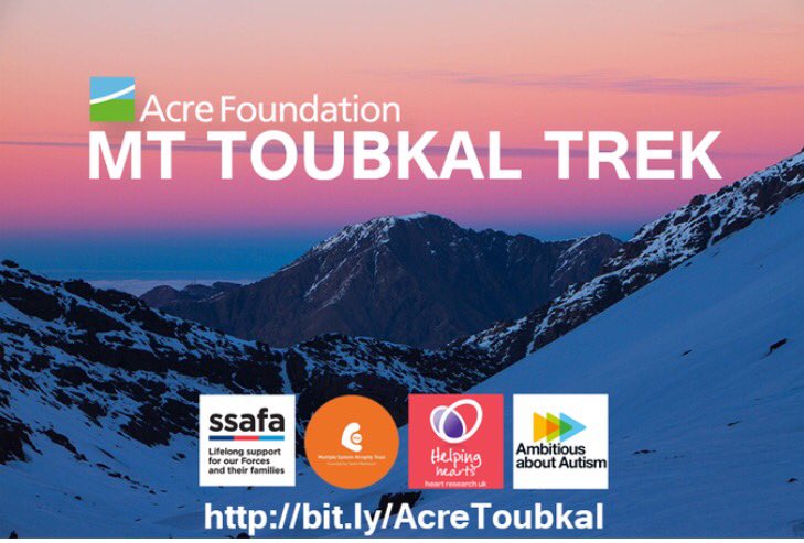 AcreCEO's tweet photo. I'm delighted to be joining @acre colleagues for our 2016 #acrefoundation challenge. The climbing starts on Oct 6th! https://t.co/KO8GyDTWx8