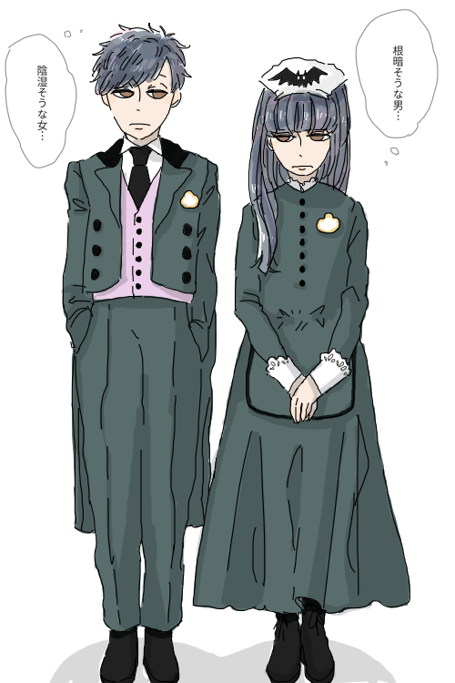 ふたりともめっちゃ似合うと思うんだ… 
