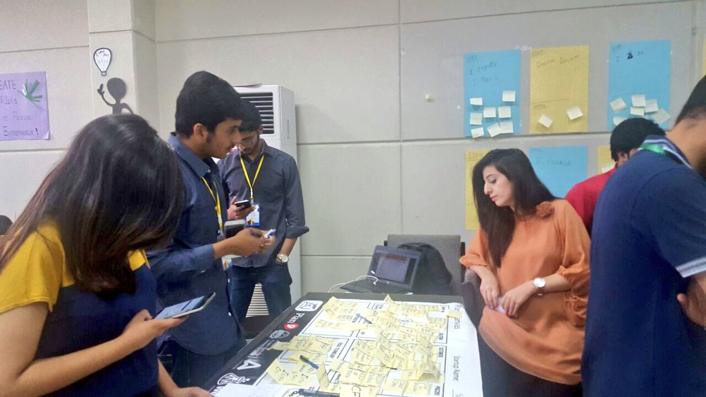 PITBIncubation's tweet photo. Mentors from Plan9, @wardaaaltaf and Hammad helping #startups refine their ideas for the final day competition.
#SWISB2016 #Entrepreneurship https://t.co/EjjQBJnsOG
