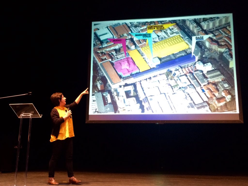 3 donne per 3 luoghi del "cambiamento culturale"italiano <a href="/FarmFavara/">Farm Cultural Park</a> @base_milano <a href="/CAOSCentroArti/">CAOS - Centro Arti</a> #officinadelleidee