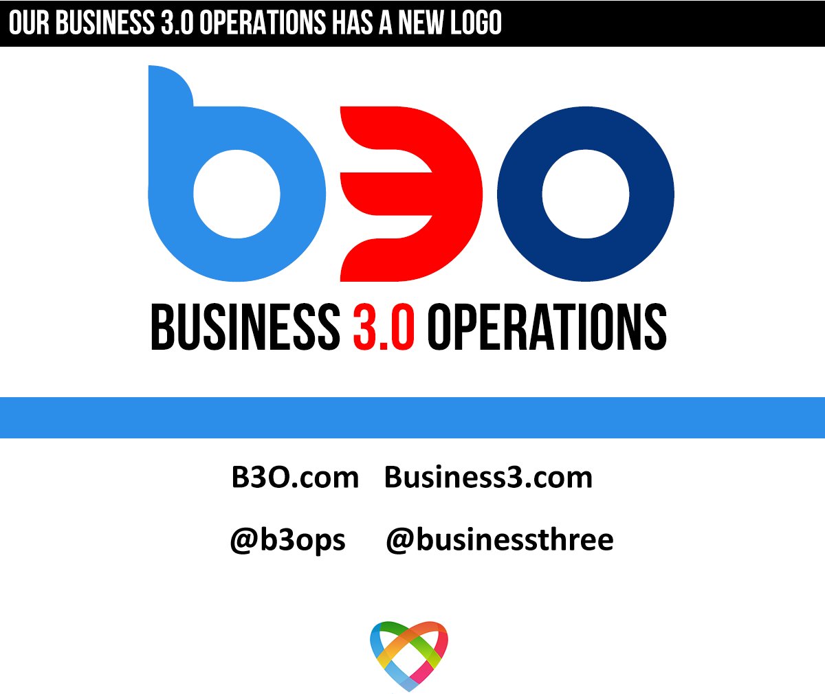 Businessthree's tweet photo. @B3Ops has a new logo @Virtuos_co @VirtuosCloud @virtuos @VirtuosTeam @virtuos_abcde. We have a new vision to launch Outcome Services https://t.co/yPdzveMKZD