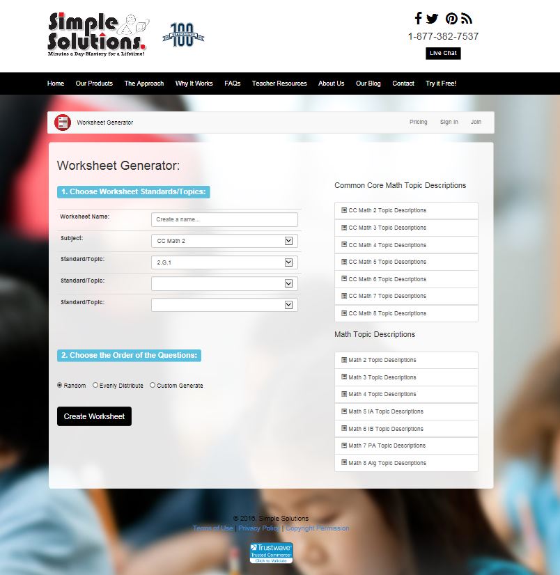 MinutesADay's tweet image. How has the #WorksheetGenerator helped your students become masters of their #education? bit.ly/2dfHlRB