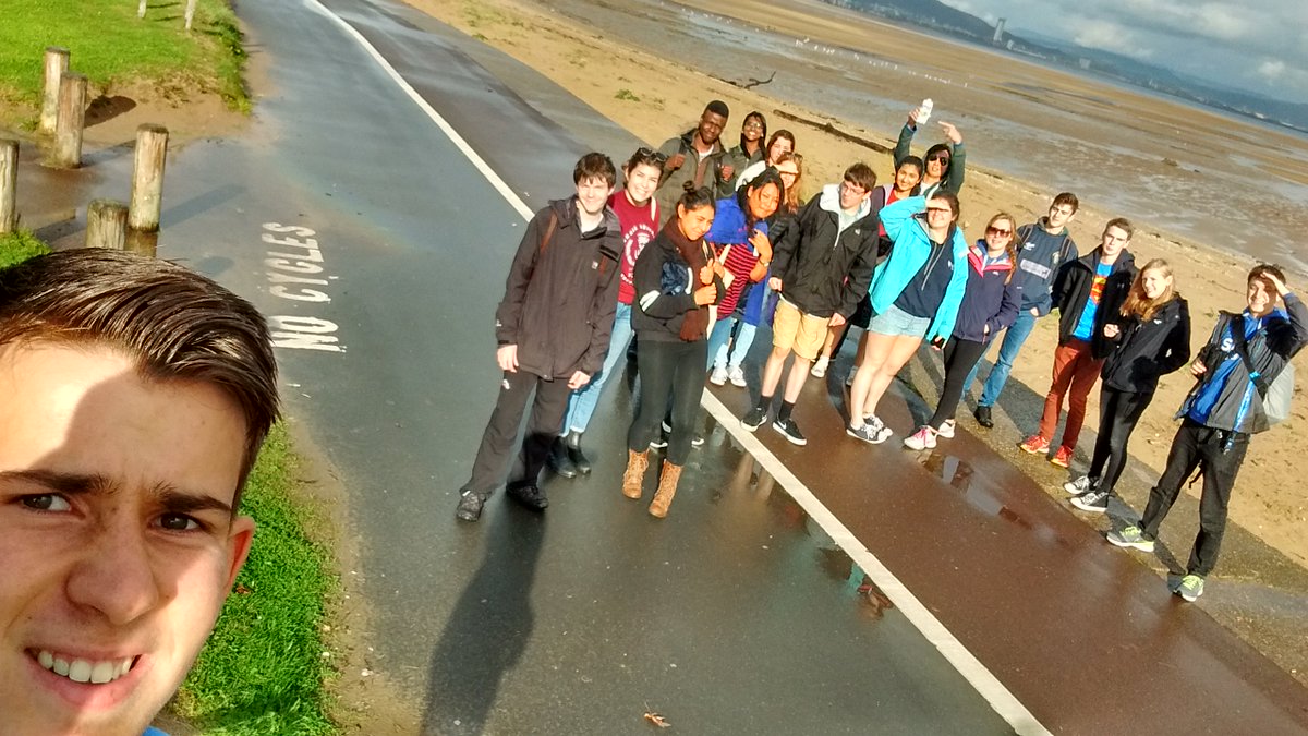 SwanseaCU's tweet photo. The Mumbles expedition is going well! Verdi's here we come! #Expectant #SUF16 #CUinSwansea https://t.co/JvQqePopd9