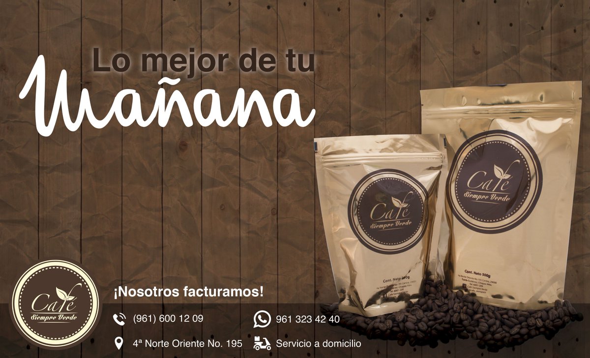 Café Siempre Verde tweet media