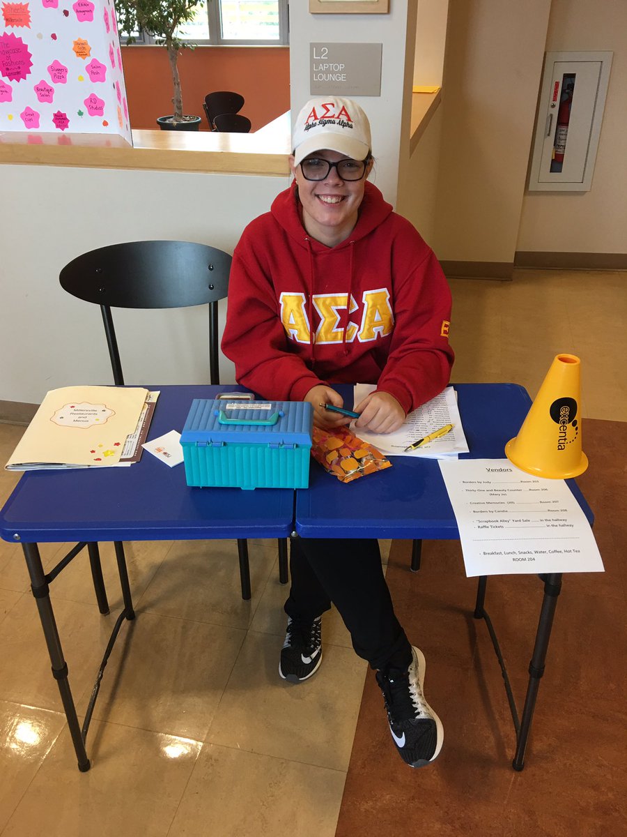 asa_ville's tweet photo. Thanks @GLENnCOCO918 for organizing our scrapbooking event today to raise money for the S. June@Smith Center! 🐞 https://t.co/RwjCKjISmJ
