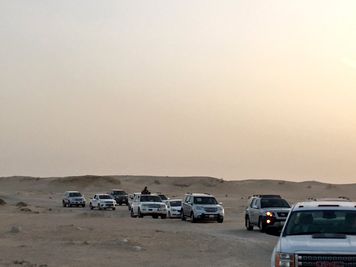 itzmeakj's tweet photo. Off drive to #al-thakeera #beachwith my crazy friends https://t.co/UZzw6ACPL6
