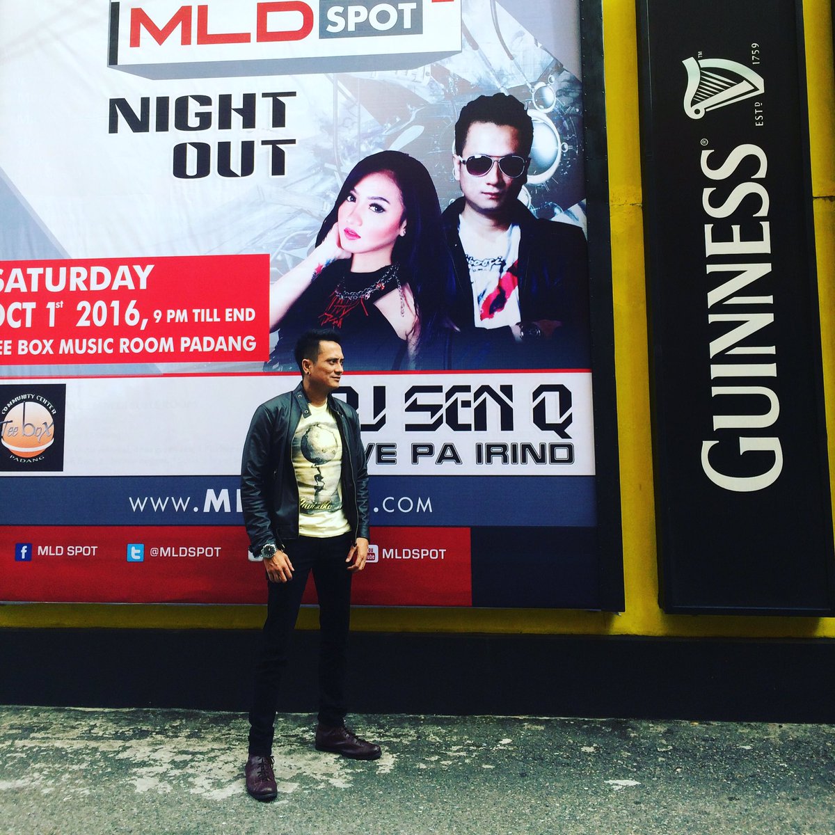 I'm here again !! Hello padang @teebox_musro <a href="/MLDSPOT/">MLDSPOT</a>