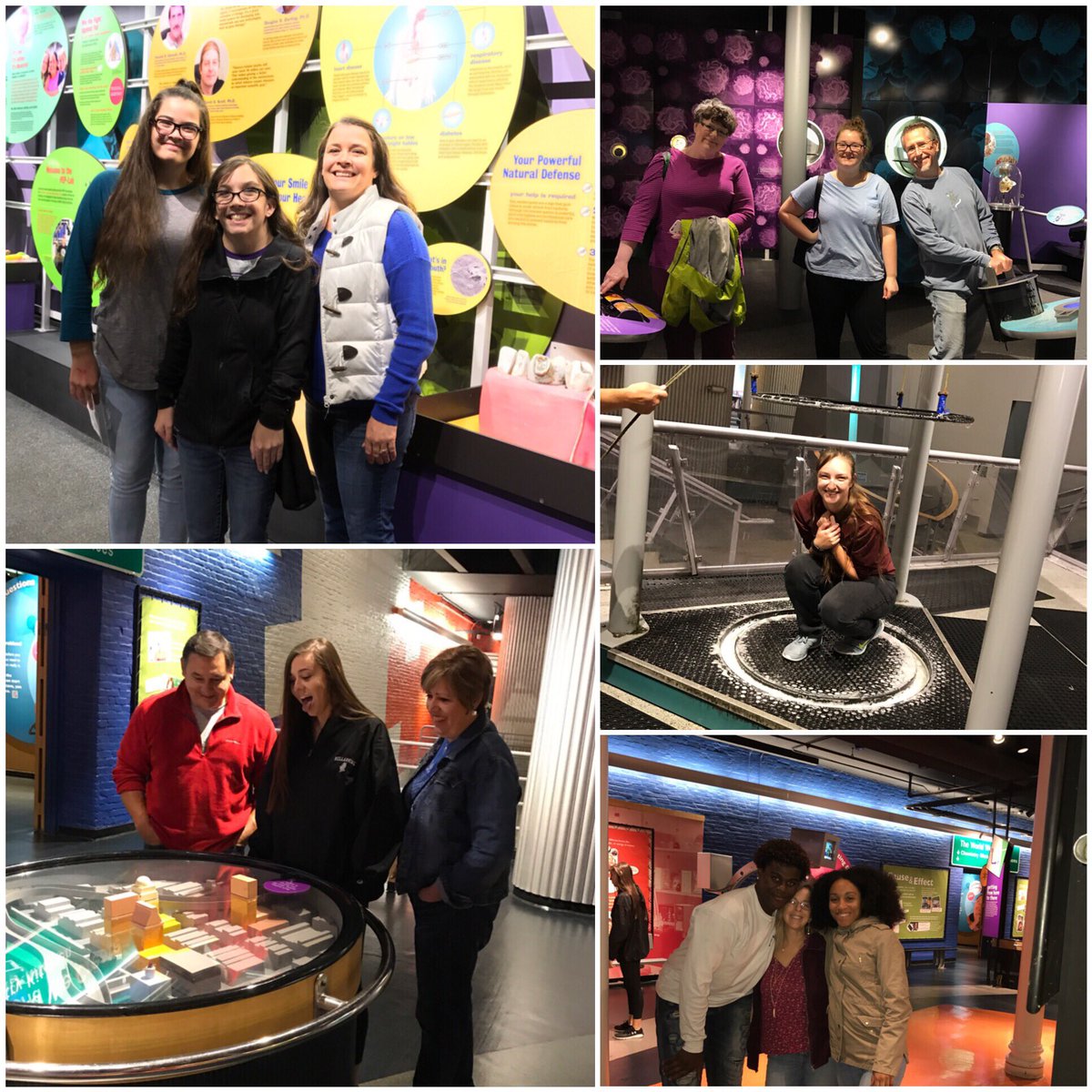 BACatBU's tweet photo. Our BU families are having fun at the Kentucky Science Center! #BUFamilyWeekend https://t.co/zgW23MkOB2