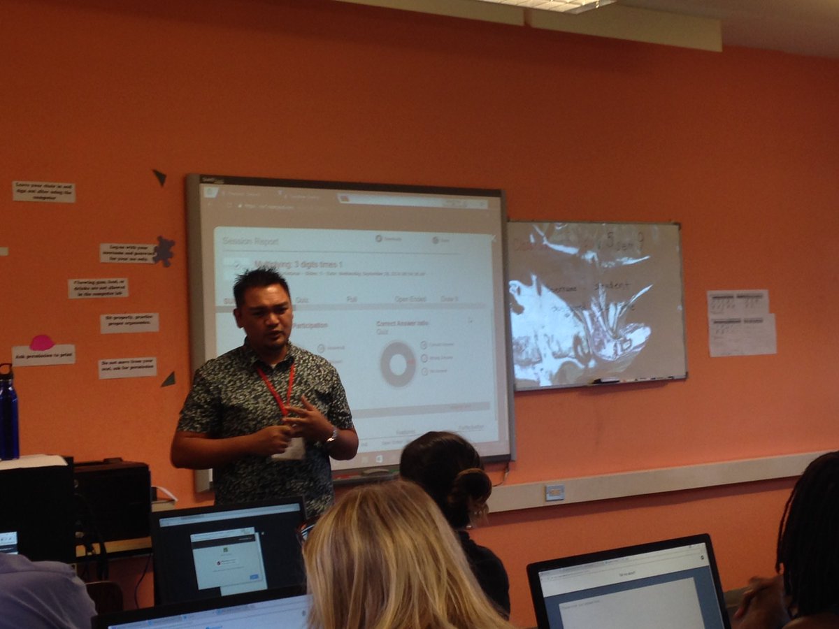 AmaIrvin's tweet photo. Nearpod vs EDpuzzle with John Kintanar at #EVAC2016 https://t.co/j5zFI6Y16b