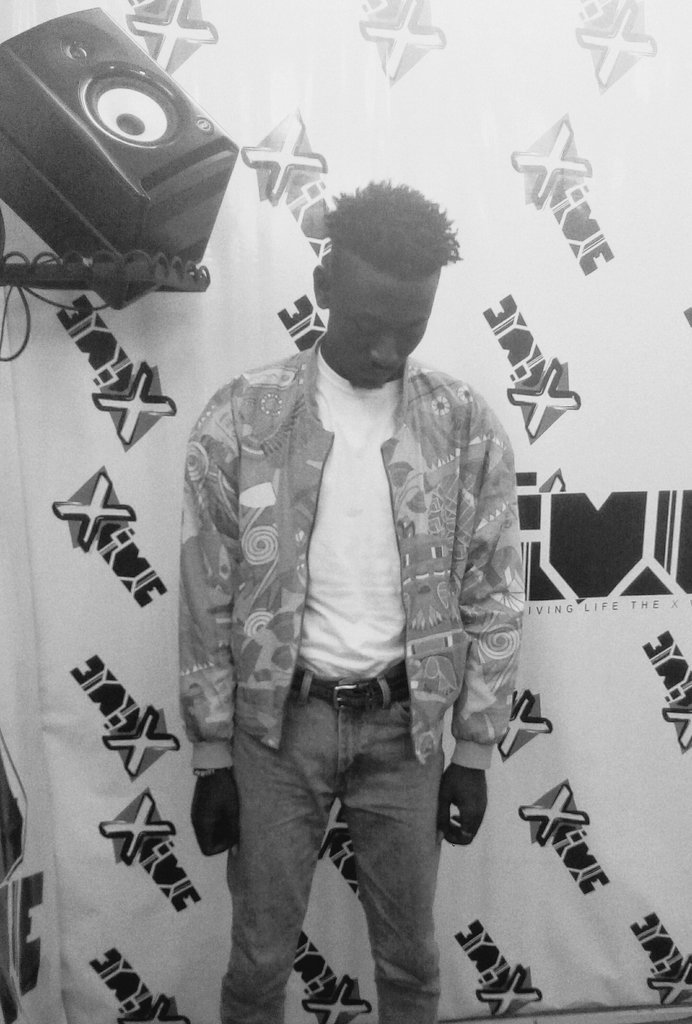 DRUPZmusic's tweet photo. We in the studios of #XliveAfrica with @AbeikuLytle &amp; Dj Deezy on the #XCampusRadioShow. Hope you've tuned in already #Drupz #DejaVu https://t.co/wH23F0EQ5i