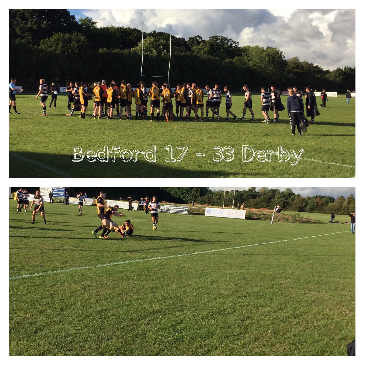 Bedford 17 - 33 Derby #nat3m